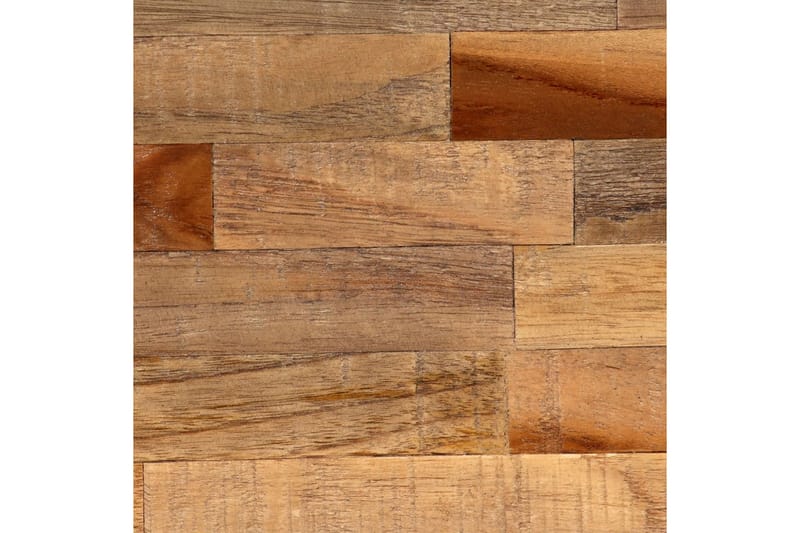 Benk gjenvunnet teak og stål 160x35x45 cm - Teak - Møbler - Stoler & lenestoler - Benk - Entrebenk