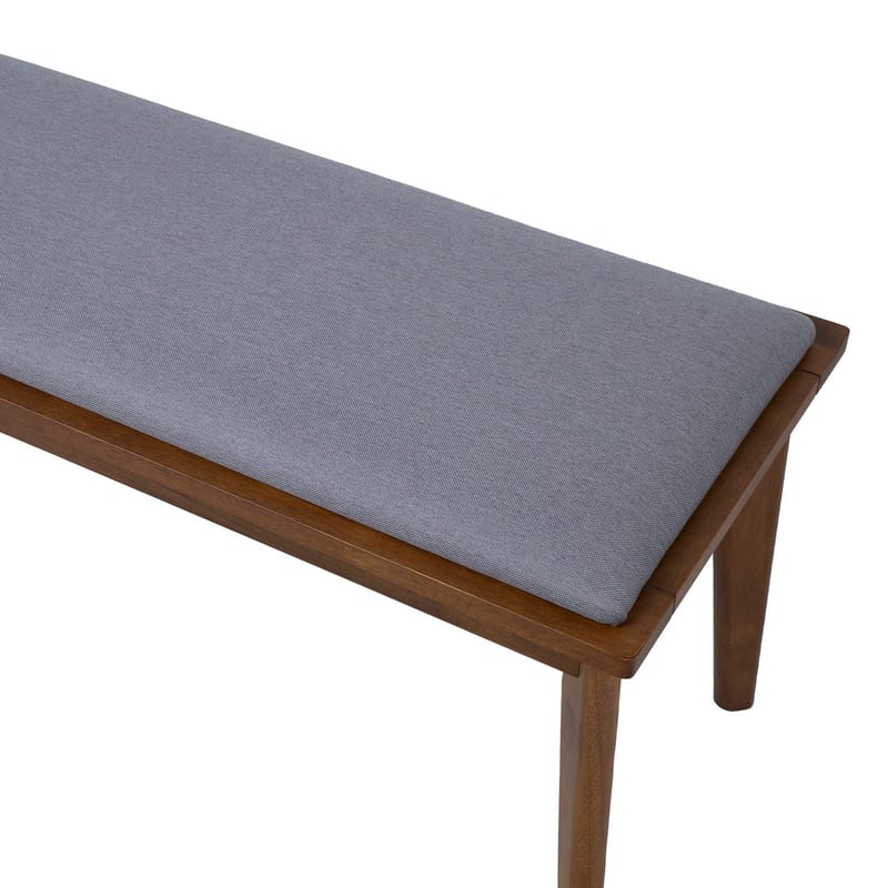 Benk HOME4YOU Jesper grå - grå - Møbler - Stoler & lenestoler - Benk - Entrebenk