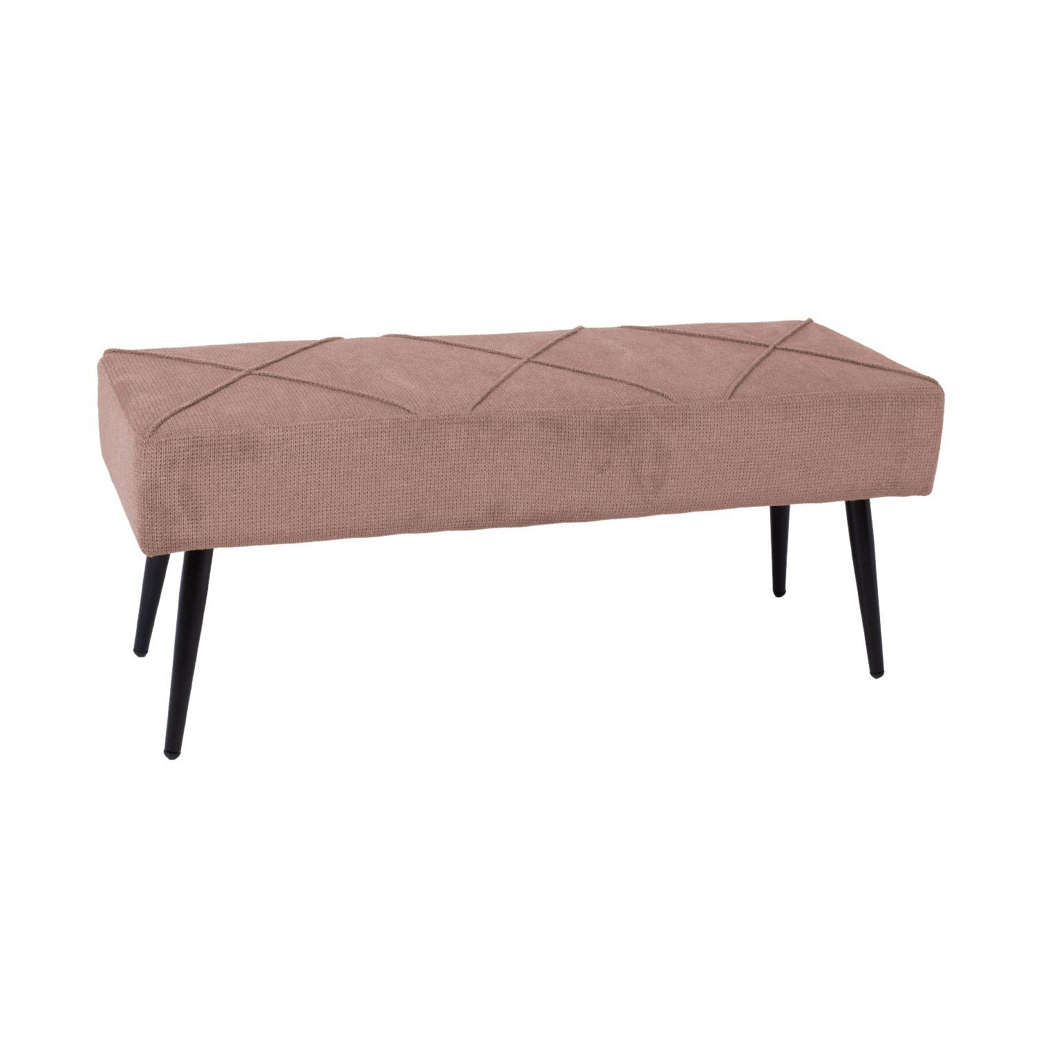 Benk HOME4YOU Kelsi Rosa - vintage rosa