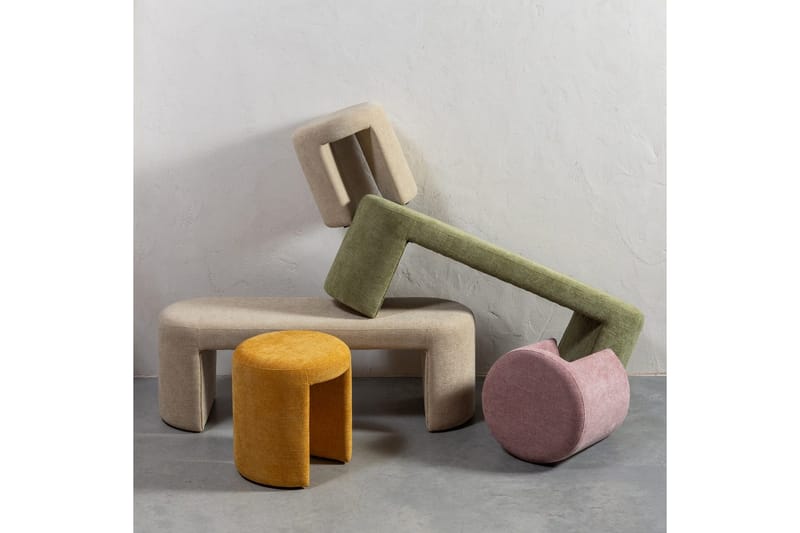 Benken Jacob - Olivengrønn - Møbler - Stoler & lenestoler - Benk - Entrebenk