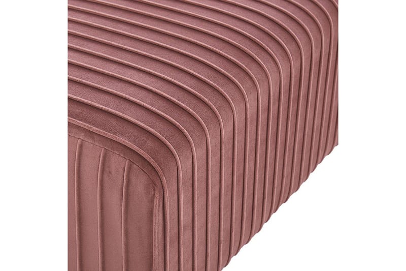 Benken Paterson Rosa/Gull - Rosa/Gull - Møbler - Stoler & lenestoler - Benk - Entrebenk