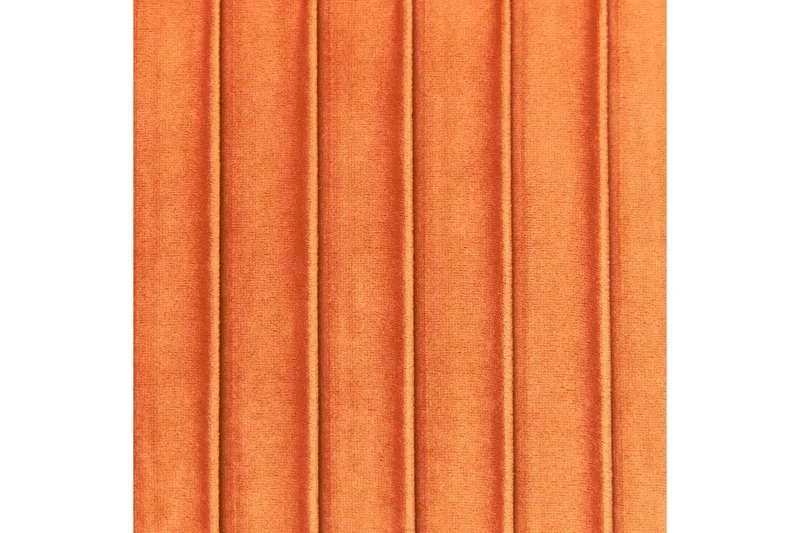 Benken Paterson Oransje/gull - Oransje/gull - Møbler - Stoler & lenestoler - Benk - Entrebenk