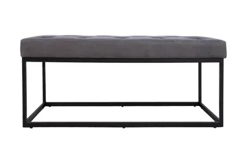 Brigite Benk 100x35x47 cm Grå - Møbler - Stoler & lenestoler - Benk - Entrebenk
