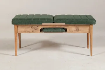 Corralez benk 51 cm - Tre / Natur / Grønn - Møbler - Stoler & lenestoler - Benk - Entrebenk