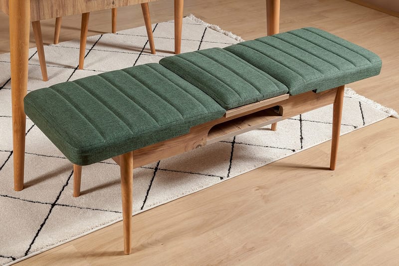 Corralez benk 51 cm - Tre / Natur / Grønn - Møbler - Stoler & lenestoler - Benk - Entrebenk
