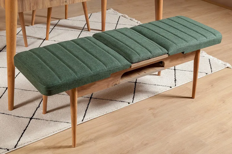 Corralez benk 51 cm - Tre / Natur / Grønn - Møbler - Stoler & lenestoler - Benk - Entrebenk