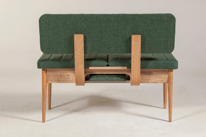 Corralez benk 85 cm - Tre / Natur / Grønn - Møbler - Stoler & lenestoler - Benk