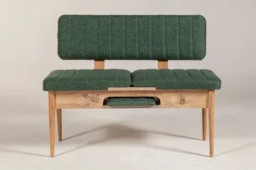 Corralez benk 85 cm - Tre / Natur / Grønn - Møbler - Stoler & lenestoler - Benk