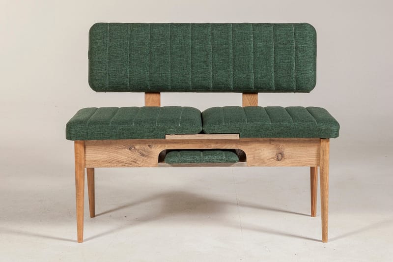 Corralez benk 85 cm - Tre / Natur / Grønn - Møbler - Stoler & lenestoler - Benk