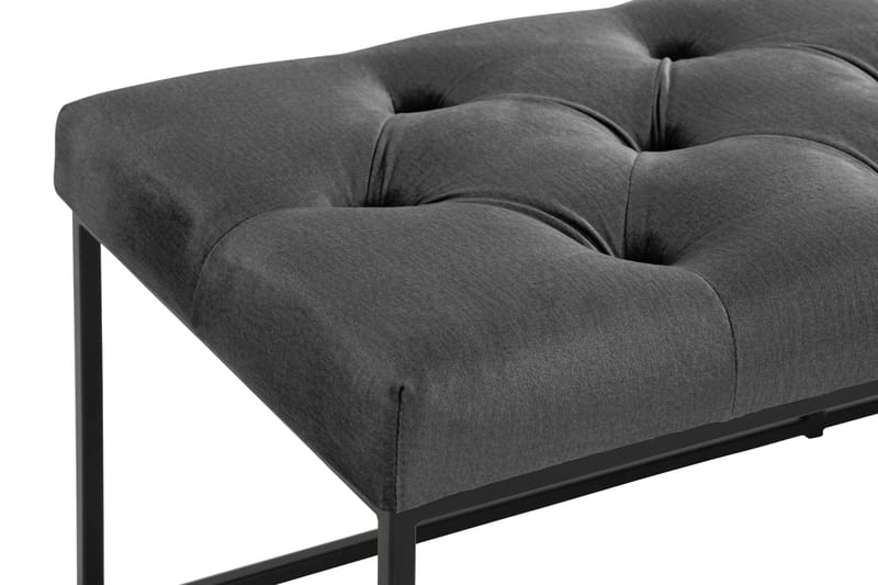 Ella Sittebenk 120cm Dypheftende - Mørkegrå - Møbler - Stoler & lenestoler - Benk - Entrebenk