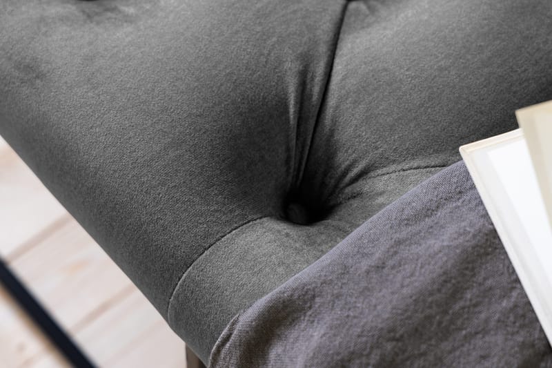 Ella Sittebenk 120cm Dypheftende - Mørkegrå - Møbler - Stoler & lenestoler - Benk - Entrebenk