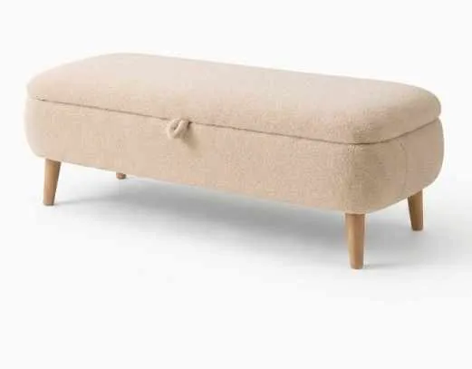 Benk Atelier Del Sofa Rena (90 x 45 x 30 cm) Beige, Beige