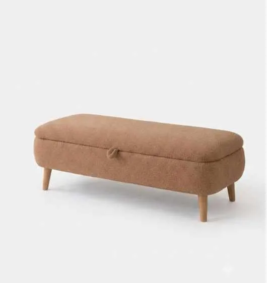 Benk Atelier Del Sofa Rena (90 x 45 x 30 cm) Brun, Brun