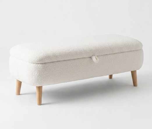 Benk Atelier Del Sofa Rena (90 x 45 x 30 cm) Hvit - Hvit