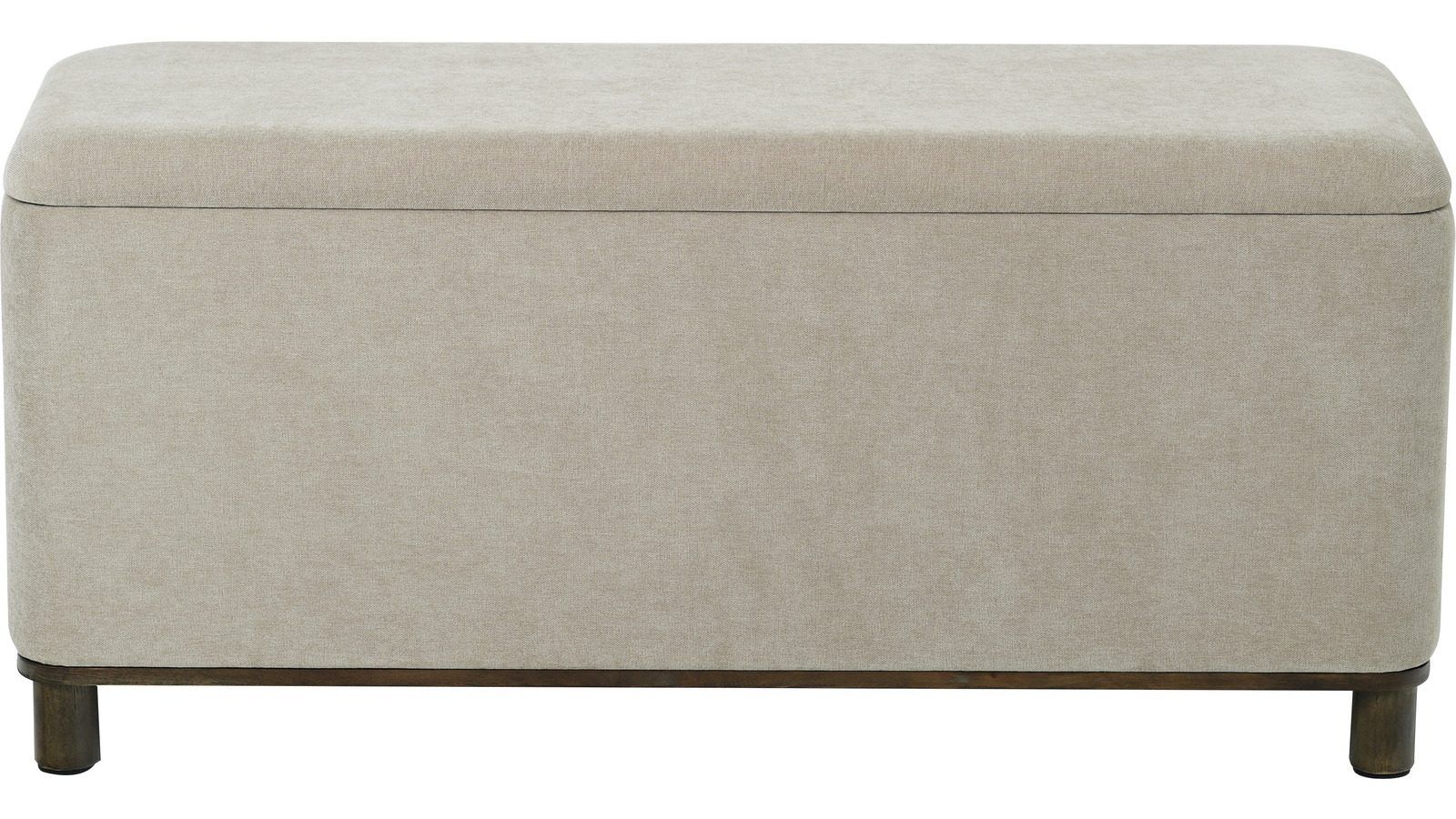 Benk Fjalar med Oppbevaring 110 cm - Beige