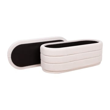 Benk HOME4YOU Hiro 104x44xh44 cm med oppbevaring Hvit - hvit - Møbler - Stoler & lenestoler - Benk - Entrebenk - Entrebenk med oppbevaring