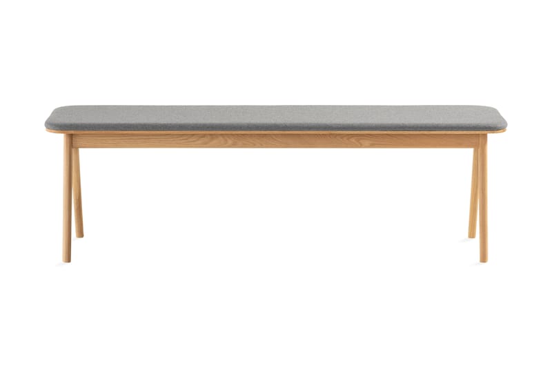 Jerup Sittebenk - Smal benk 150 cm gang kjøkken - Massiv eiketre - Brun - Møbler - Stoler & lenestoler - Benk - Entrebenk