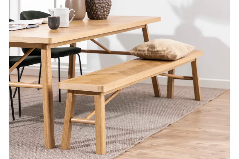 Galwa Sittebenk - Svart/Matt Ek - Møbler - Stoler & lenestoler - Benk - Entrebenk