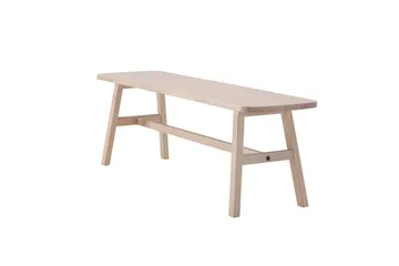 Hälsö Sittebenk 140 cm - Hvit - Møbler - Stoler & lenestoler - Benk