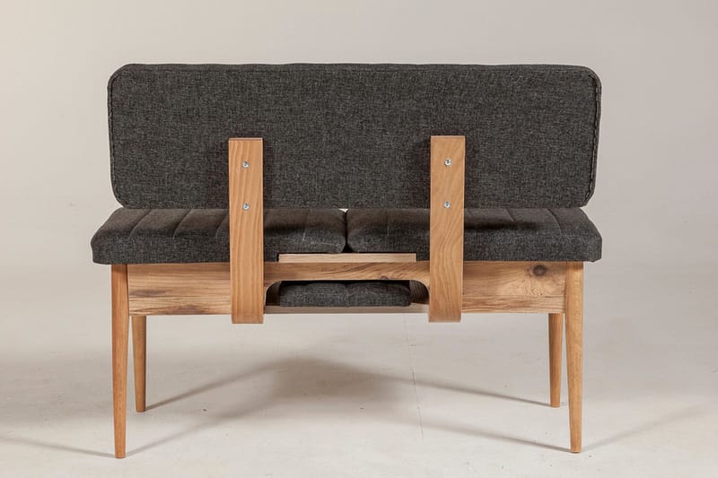 Idehult Benk 85 cm - Tre / Natur / Antrasitt - Møbler - Stoler & lenestoler - Benk - Entrebenk