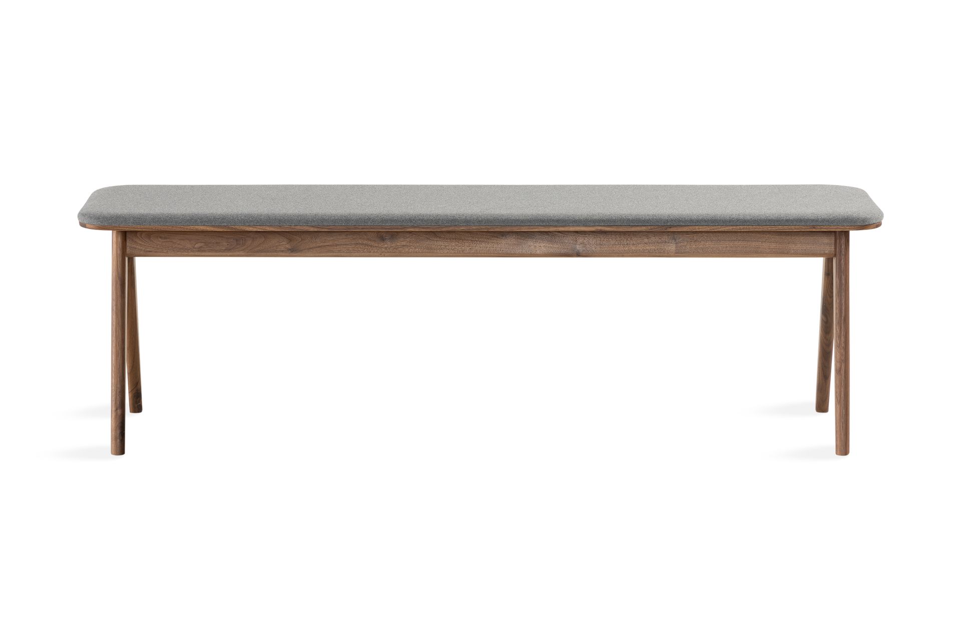 Jerup Sittebenk - Smal trebenk 150 cm gang kjøkken - Massiv eik - Brun - Møbler - Stoler & lenestoler - Benk - Entrebenk