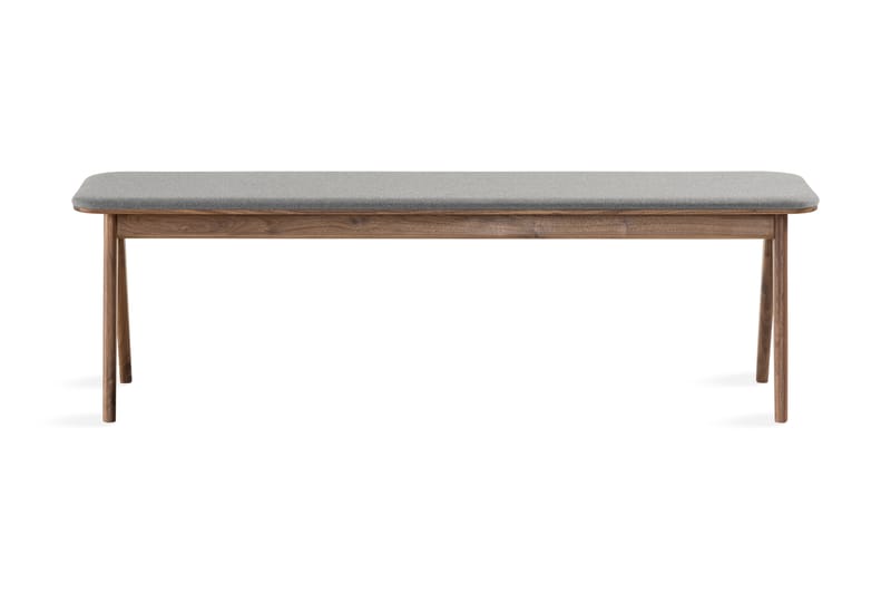 Jerup Sittebenk - Smal trebenk 150 cm gang kjøkken - Massiv eik - Brun - Møbler - Stoler & lenestoler - Benk - Entrebenk