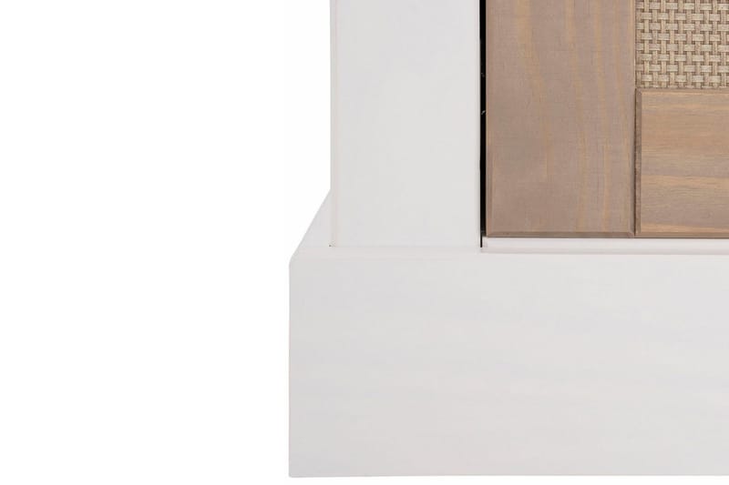 Lanseria TV-benk 95 cm - Hvit / Grå - Møbler - Mediamøbel & tv møbel - TV-benk & mediabenk