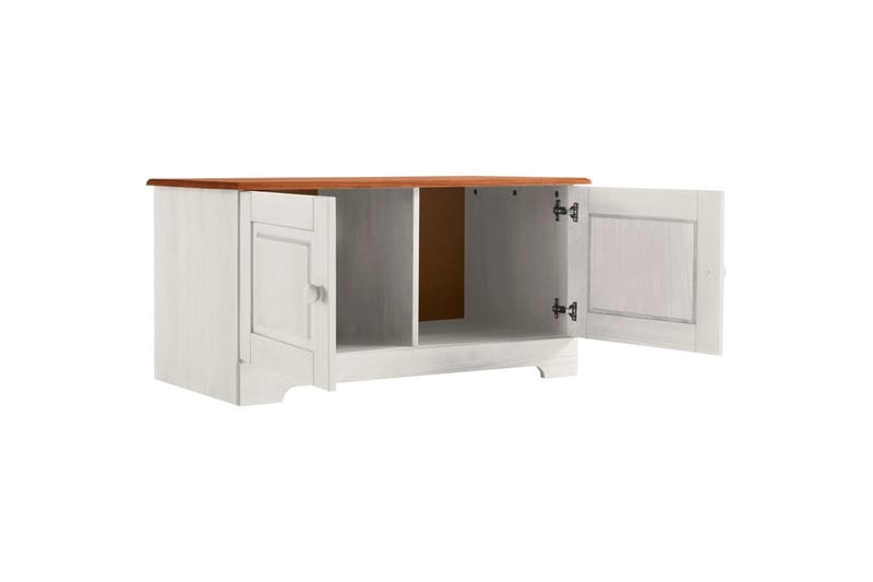 Lisa Skobenk 90 cm - Hvit - Møbler - Stoler & lenestoler - Benk - Skohylle med benk