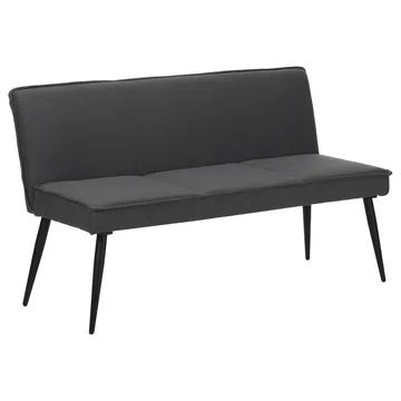 Matbänk Loft24 Antracit - Antracit - Møbler - Stoler & lenestoler - Benk