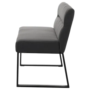 Matbänk Loft24 Antracit - Antracit - Møbler - Stoler & lenestoler - Benk