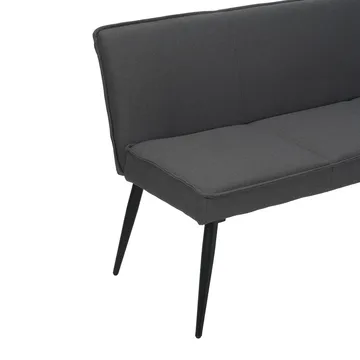 Matbänk Loft24 Antracit - Antracit - Møbler - Stoler & lenestoler - Benk