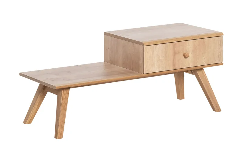 Nature Benk med Oppbevaring Tre / Natur - VOX - Møbler - Stoler & lenestoler - Benk - Entrebenk - Entrebenk med oppbevaring