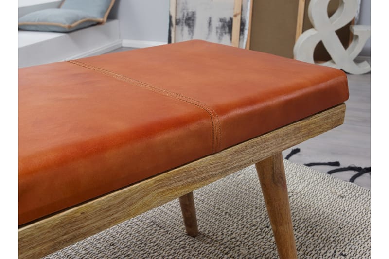 Peotter Sittebenk - Brun - Møbler - Stoler & lenestoler - Benk - Entrebenk - Entrebenk med oppbevaring