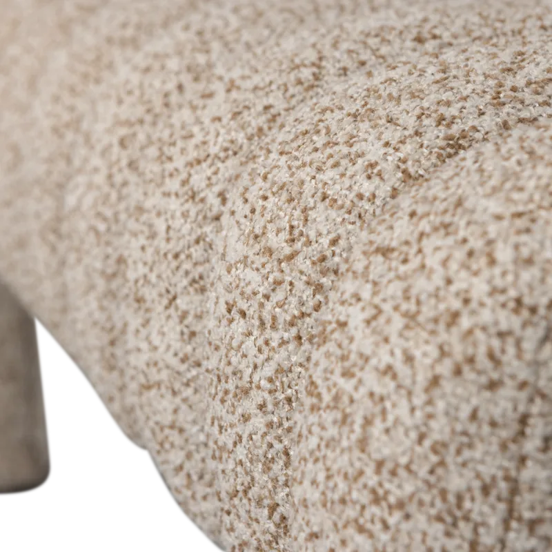 Polstret benk Frex 110 cm - Brun - Møbler - Stoler & lenestoler - Benk - Entrebenk