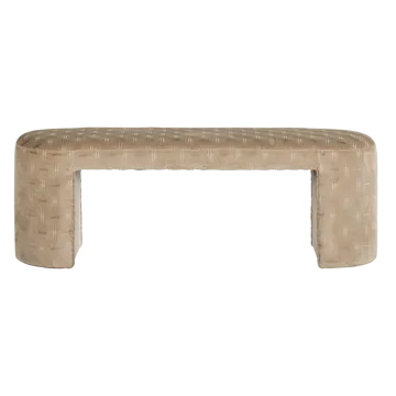 Polstret benk Jacob 130 cm - Natur - Møbler - Stoler & lenestoler - Benk - Entrebenk