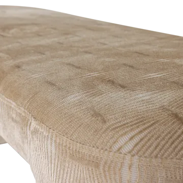 Polstret benk Jacob 130 cm - Natur - Møbler - Stoler & lenestoler - Benk - Entrebenk