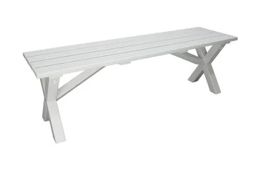 Scottsdale Sittebenk 140 cm Hvit - KWA - Møbler - Stoler & lenestoler - Benk - Entrebenk