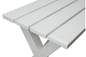 Scottsdale Sittebenk 140 cm Hvit - KWA - Møbler - Stoler & lenestoler - Benk - Entrebenk