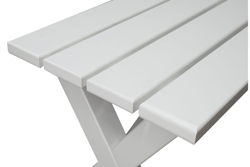 Scottsdale Sittebenk 140 cm Hvit - KWA - Møbler - Stoler & lenestoler - Benk - Entrebenk