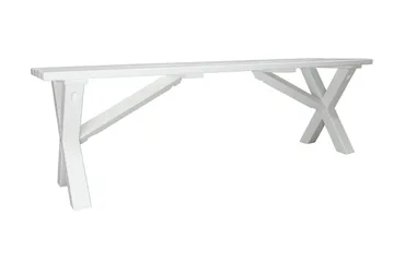 Scottsdale Sittebenk 140 cm Hvit - KWA - Møbler - Stoler & lenestoler - Benk - Entrebenk