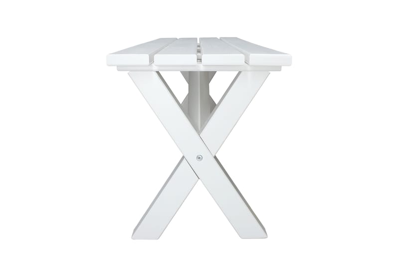 Scottsdale Sittebenk 140 cm Hvit - KWA - Møbler - Stoler & lenestoler - Benk - Entrebenk