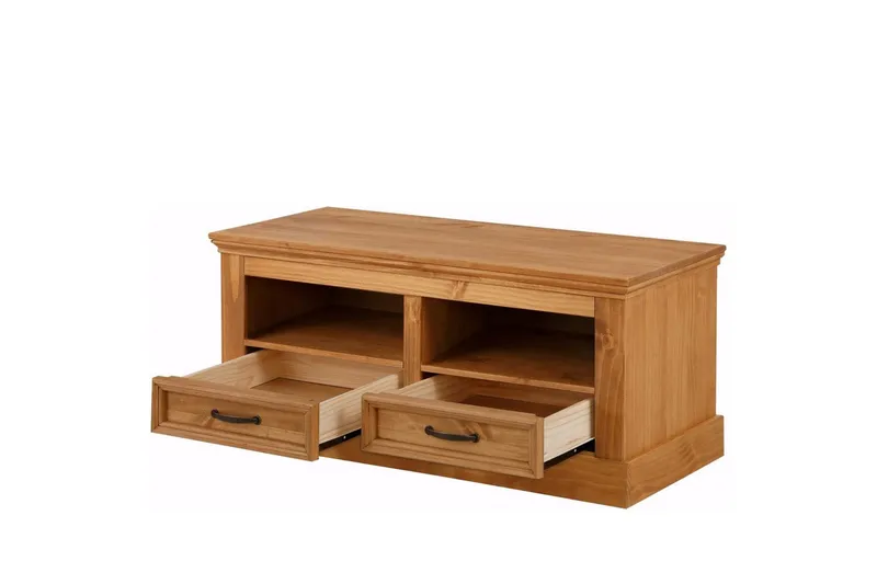 Selma Skobenk 100 cm - Natur - Møbler - Stoler & lenestoler - Benk - Skohylle med benk