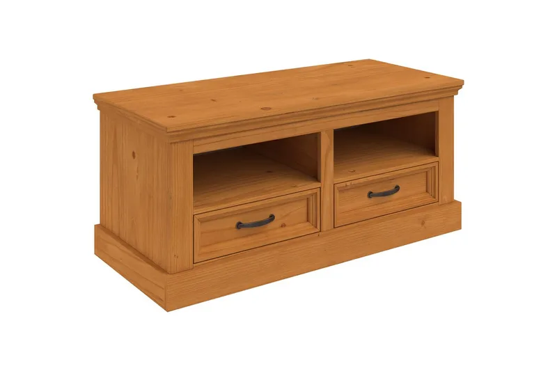 Selma Skobenk 100 cm - Natur - Møbler - Stoler & lenestoler - Benk - Skohylle med benk