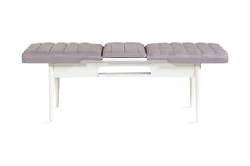 Shundrea Benk 51 cm - Hvit - Møbler - Stoler & lenestoler - Benk - Entrebenk