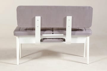 Shundrea Benk 85 cm - Hvit - Møbler - Stoler & lenestoler - Benk