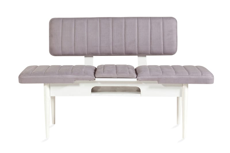 Shundrea Benk 85 cm - Hvit - Møbler - Stoler & lenestoler - Benk