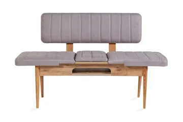 Shundrea Benk 85 cm - Tre / Natur - Møbler - Stoler & lenestoler - Benk