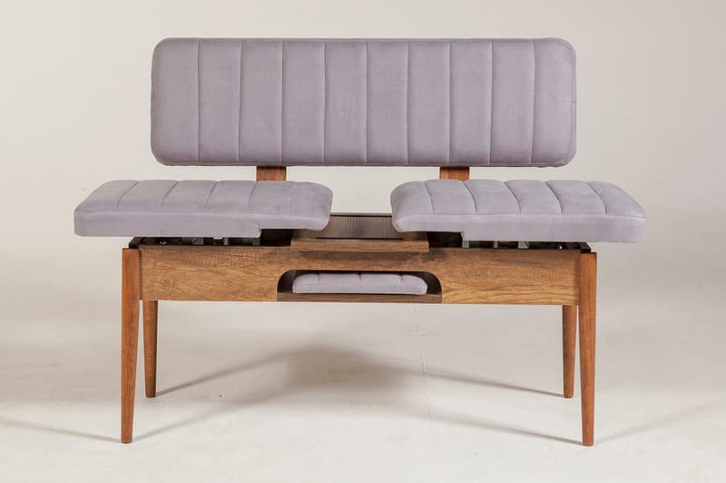 Shundrea Benk 85 cm - Valnøtt - Møbler - Stoler & lenestoler - Benk