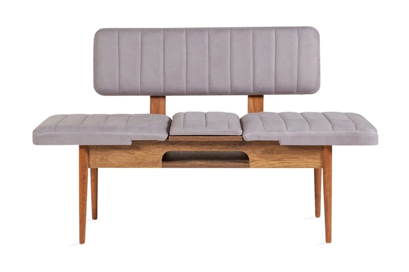 Shundrea Benk 85 cm, Valnøtt