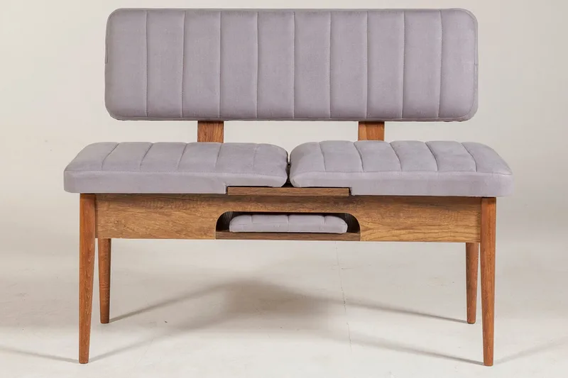 Shundrea Benk 85 cm - Valnøtt - Møbler - Stoler & lenestoler - Benk